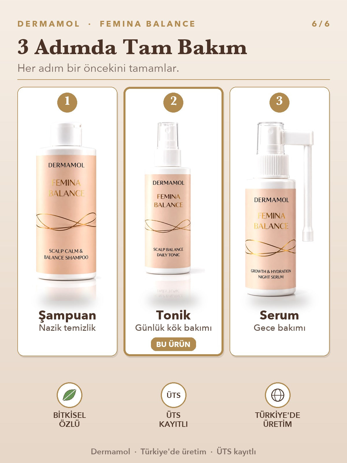 Femina Balance Saç Toniği 150 ml 2'li Paket (2 Aylık)