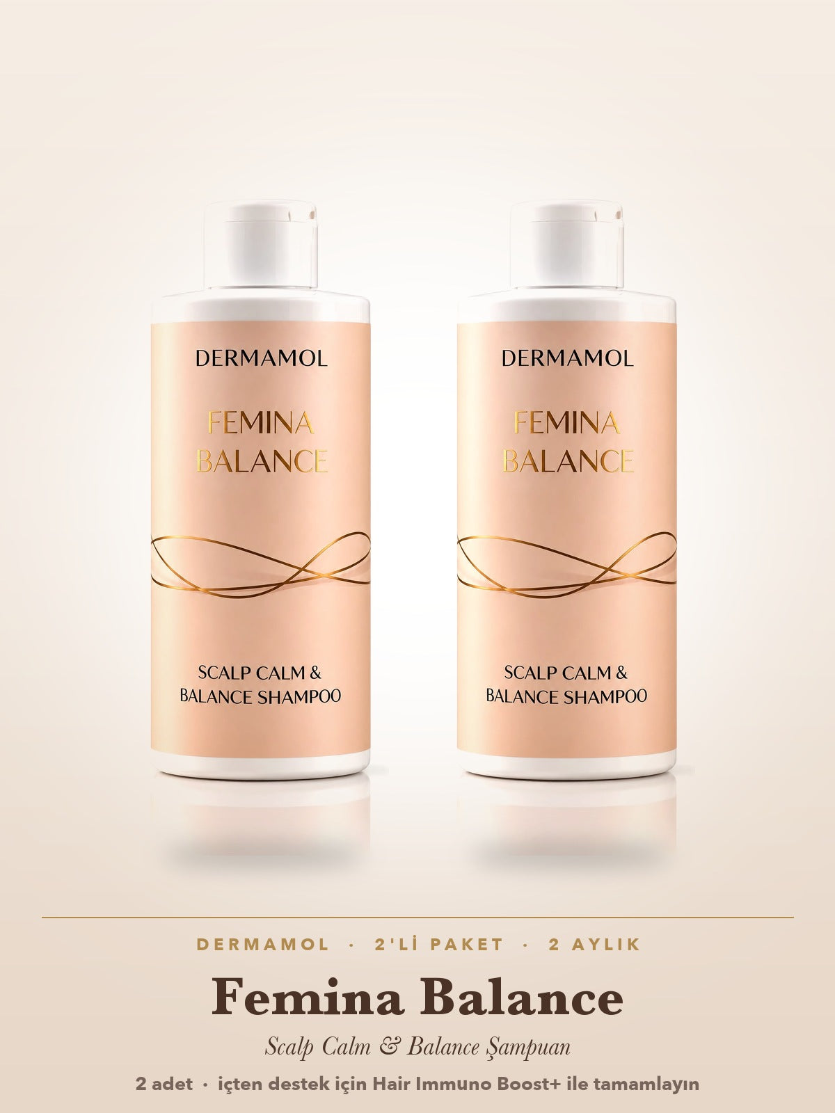Femina Balance Şampuan 300 ml 2'li Paket (2 Aylık)