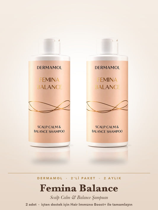 Femina Balance Şampuan 300 ml 2'li Paket (2 Aylık)