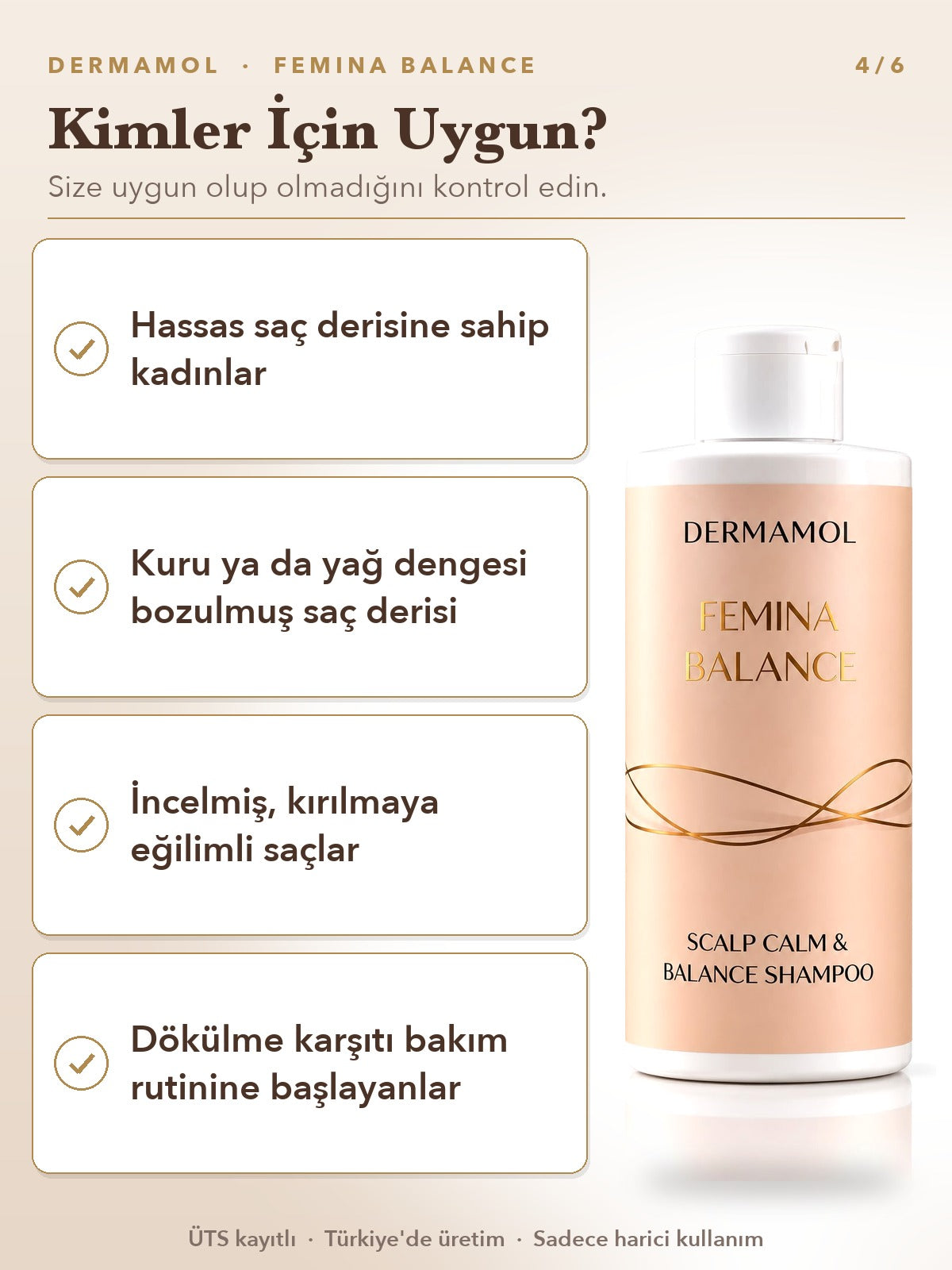 Femina Balance Şampuan 300 ml 3'li Paket (3 Aylık)