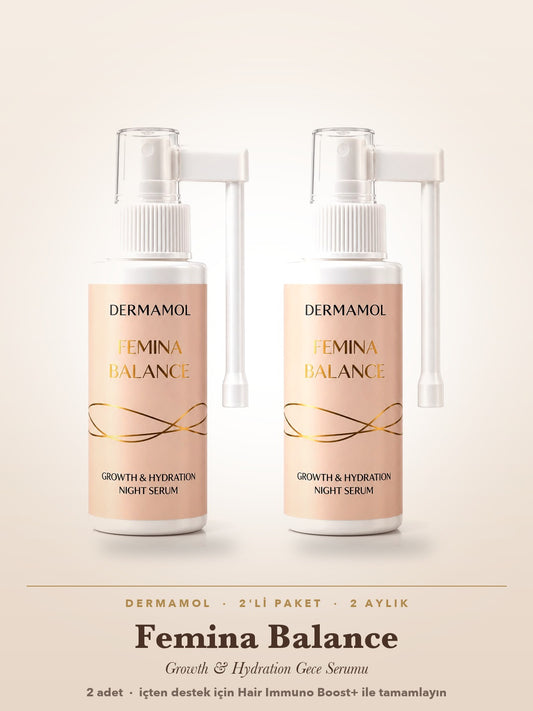 Femina Balance Gece Serumu 50 ml 2'li Paket (2 Aylık)