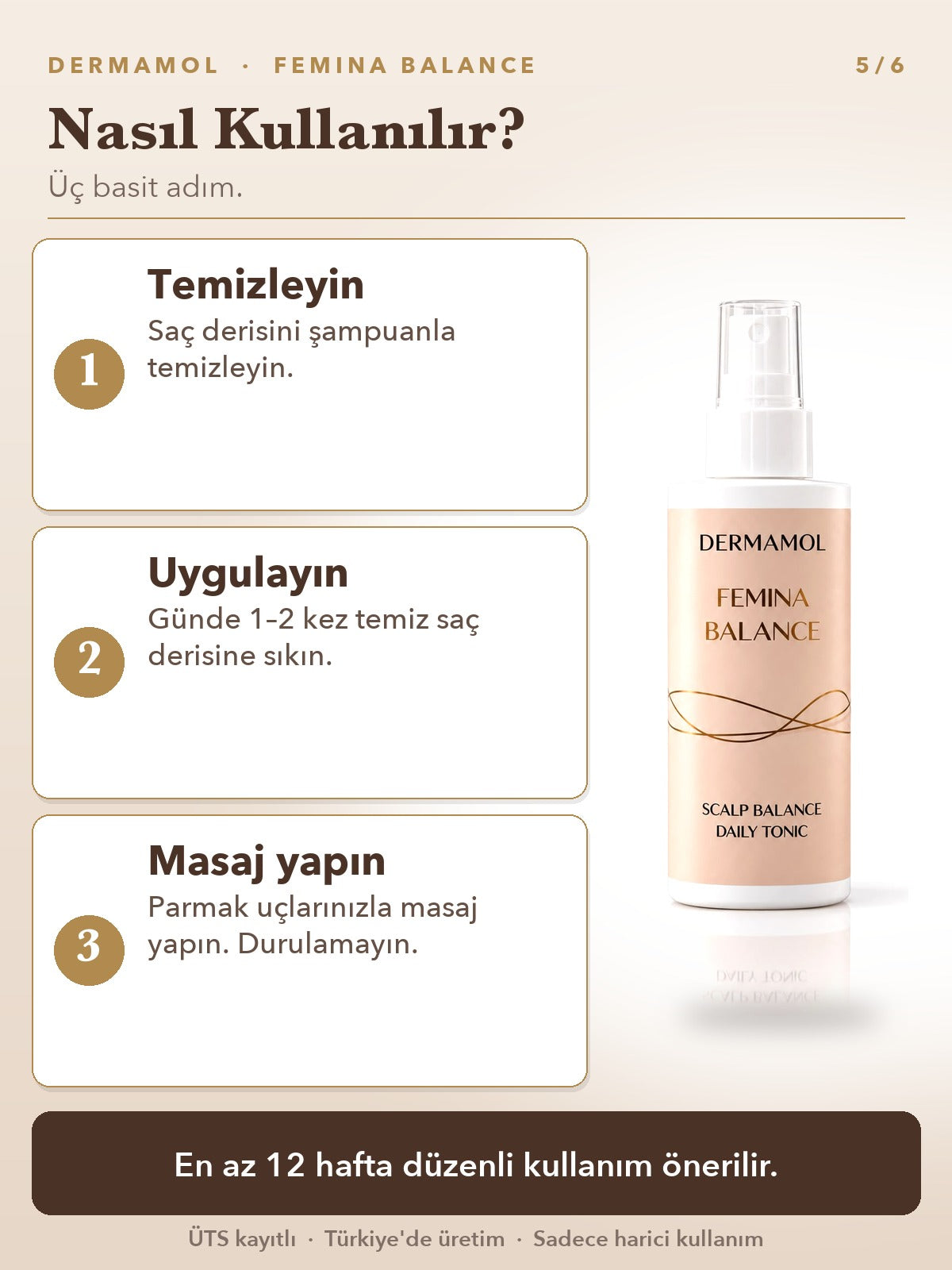 Femina Balance Saç Toniği 150 ml 2'li Paket (2 Aylık)