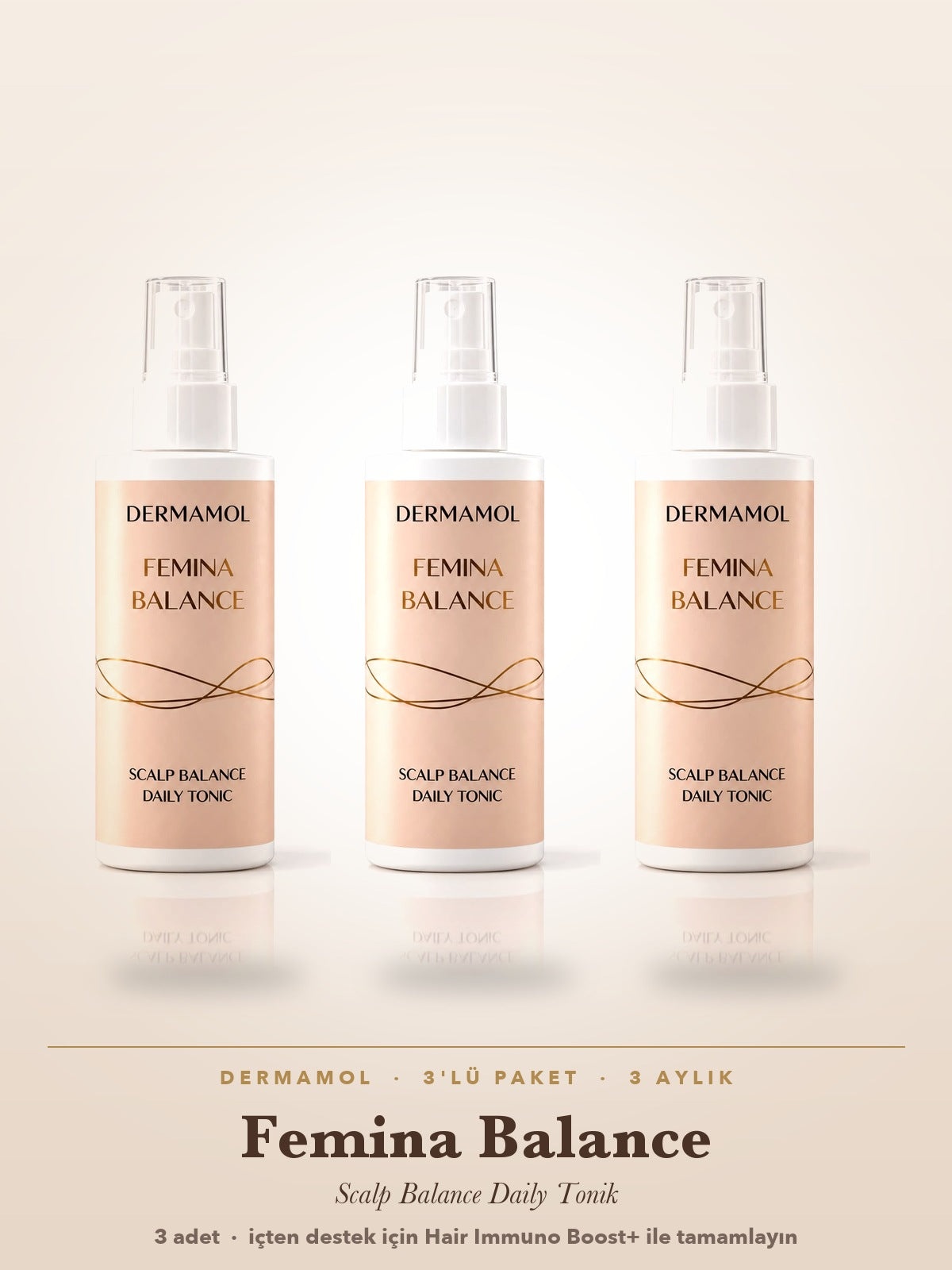 Femina Balance Saç Toniği 150 ml 3'li Paket (3 Aylık)