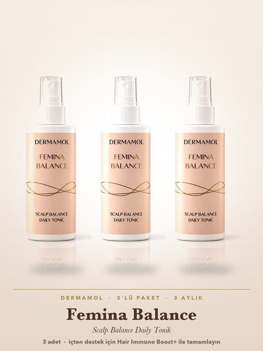 Femina Balance Saç Toniği 150 ml 3'li Paket (3 Aylık)