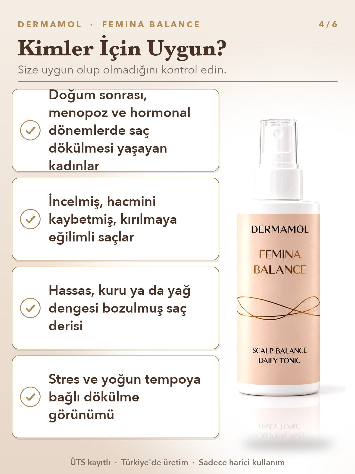 Femina Balance Saç Toniği 150 ml 3'li Paket (3 Aylık)