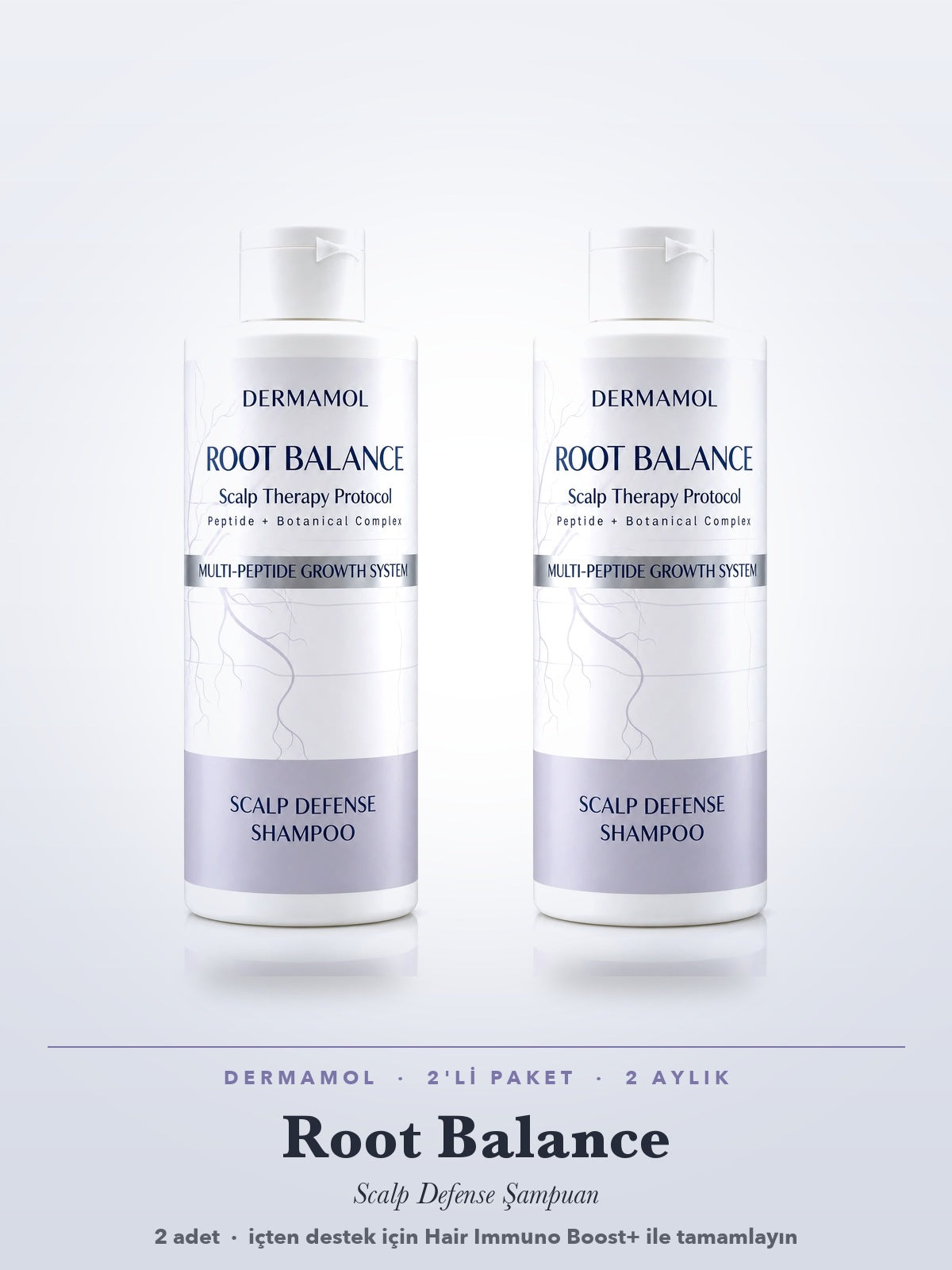 Root Balance Şampuan 300 ml 2'li Paket (2 Aylık)