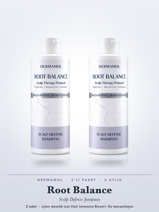 Root Balance Şampuan 300 ml 2'li Paket (2 Aylık)