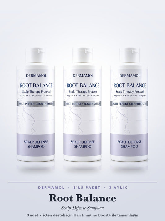 Root Balance Şampuan 300 ml 3'li Paket (3 Aylık)