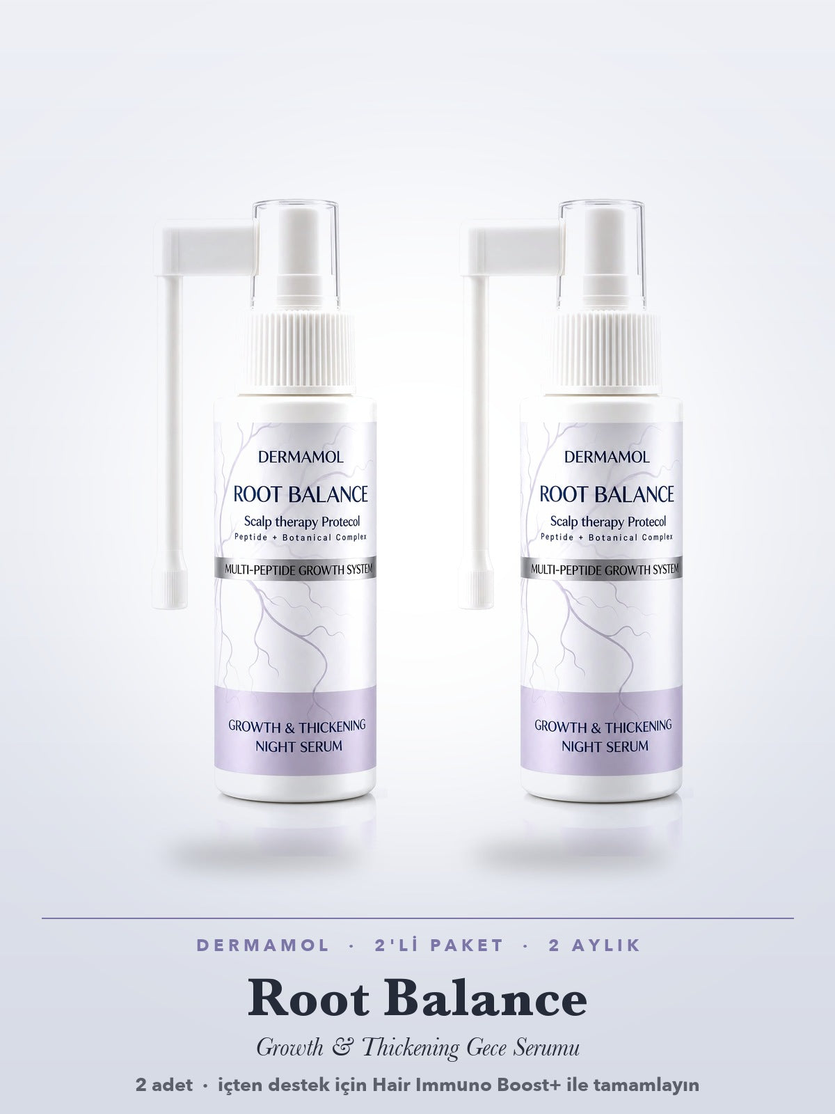Root Balance Gece Serumu 50 ml 2'li Paket (2 Aylık)