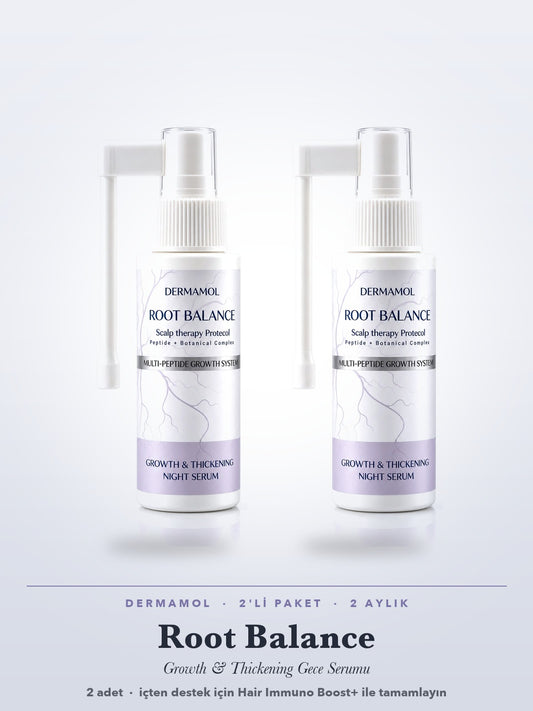 Root Balance Gece Serumu 50 ml 2'li Paket (2 Aylık)