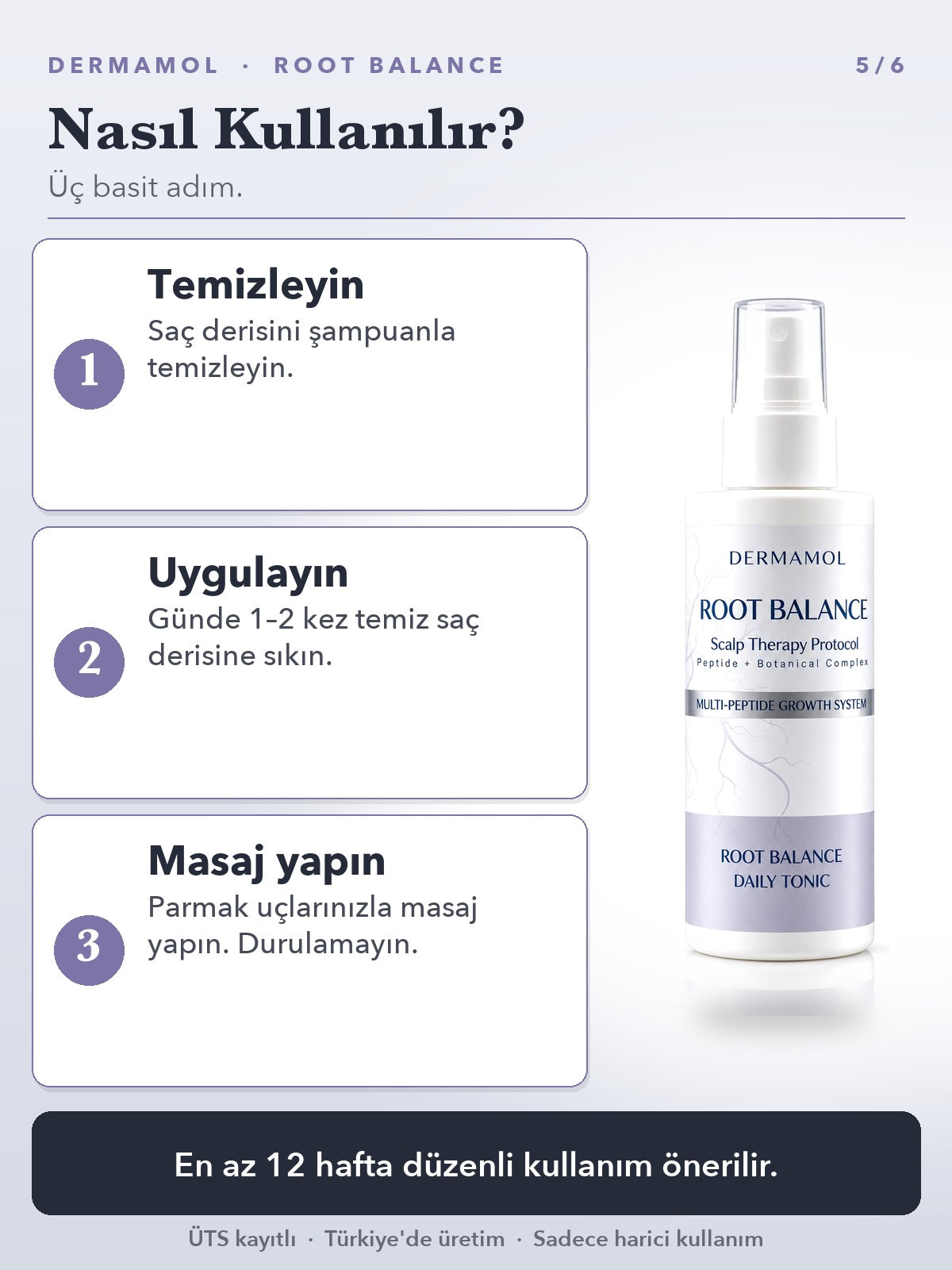 Root Balance Saç Toniği 150 ml 2'li Paket (2 Aylık)