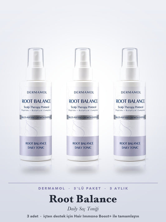 Root Balance Saç Toniği 150 ml 3'li Paket (3 Aylık)