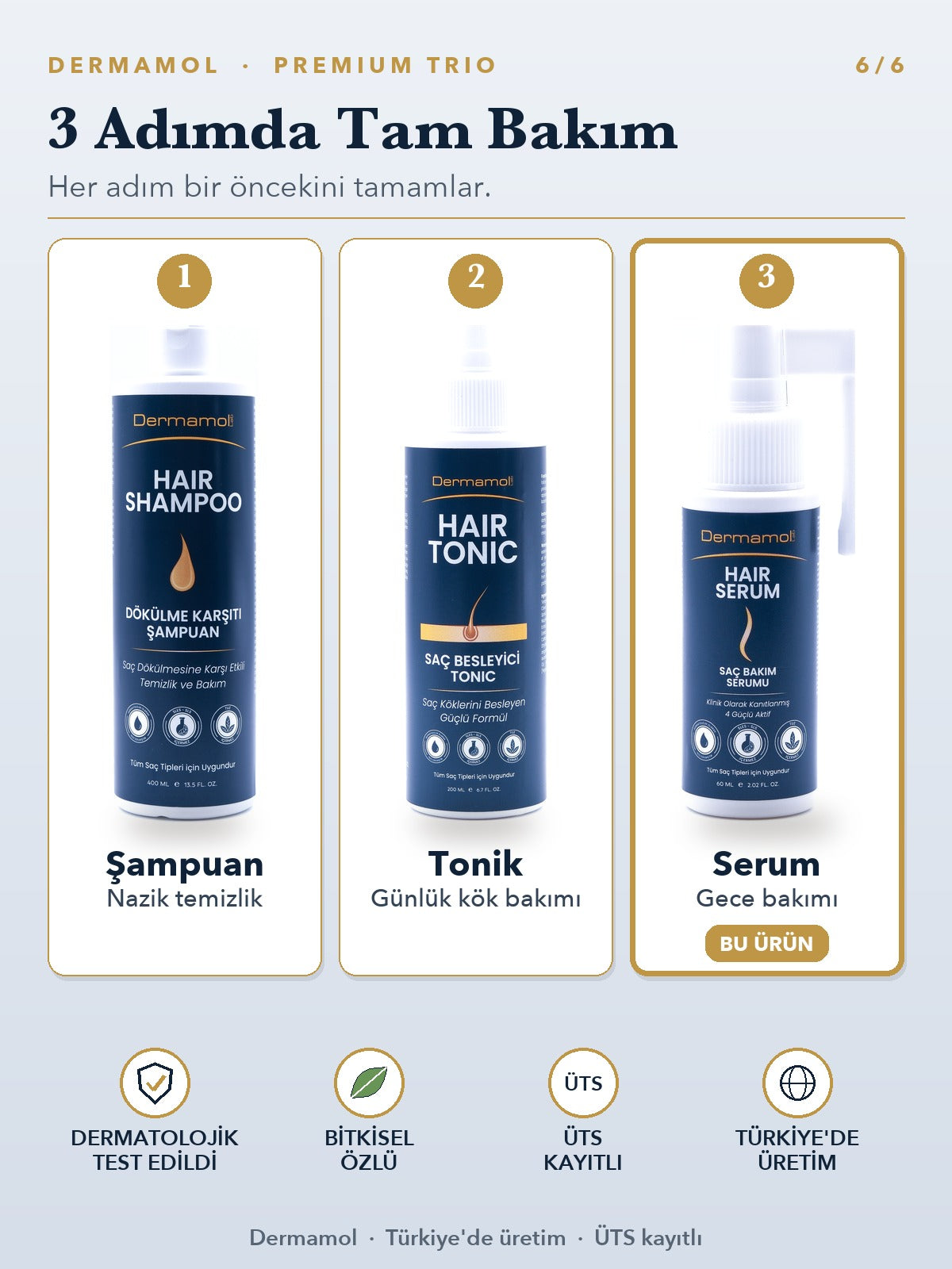 Hair Serum Saç Bakım Serumu 60 ml 2'li Paket (2 Aylık)