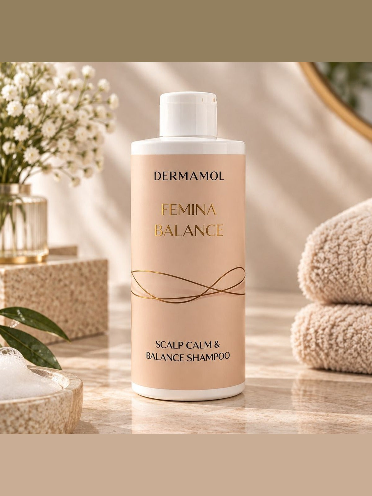 Dermamol Femina Balance Scalp Calm & Balance Şampuan 300 ml Kadınlar İçin Hassas Saç Derisi