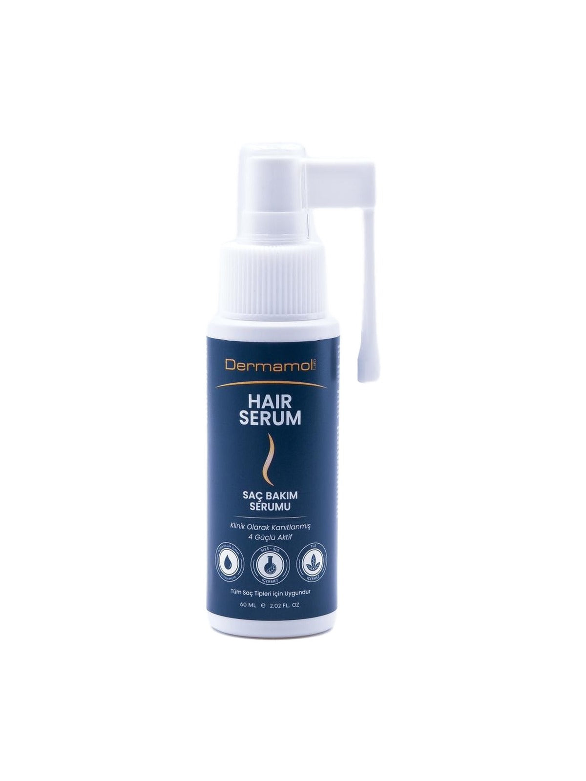 Dermamol Hair Serum Saç Bakım Serumu 60 ml Redensyl Capixyl Baicapil AnaGain Durulanmayan